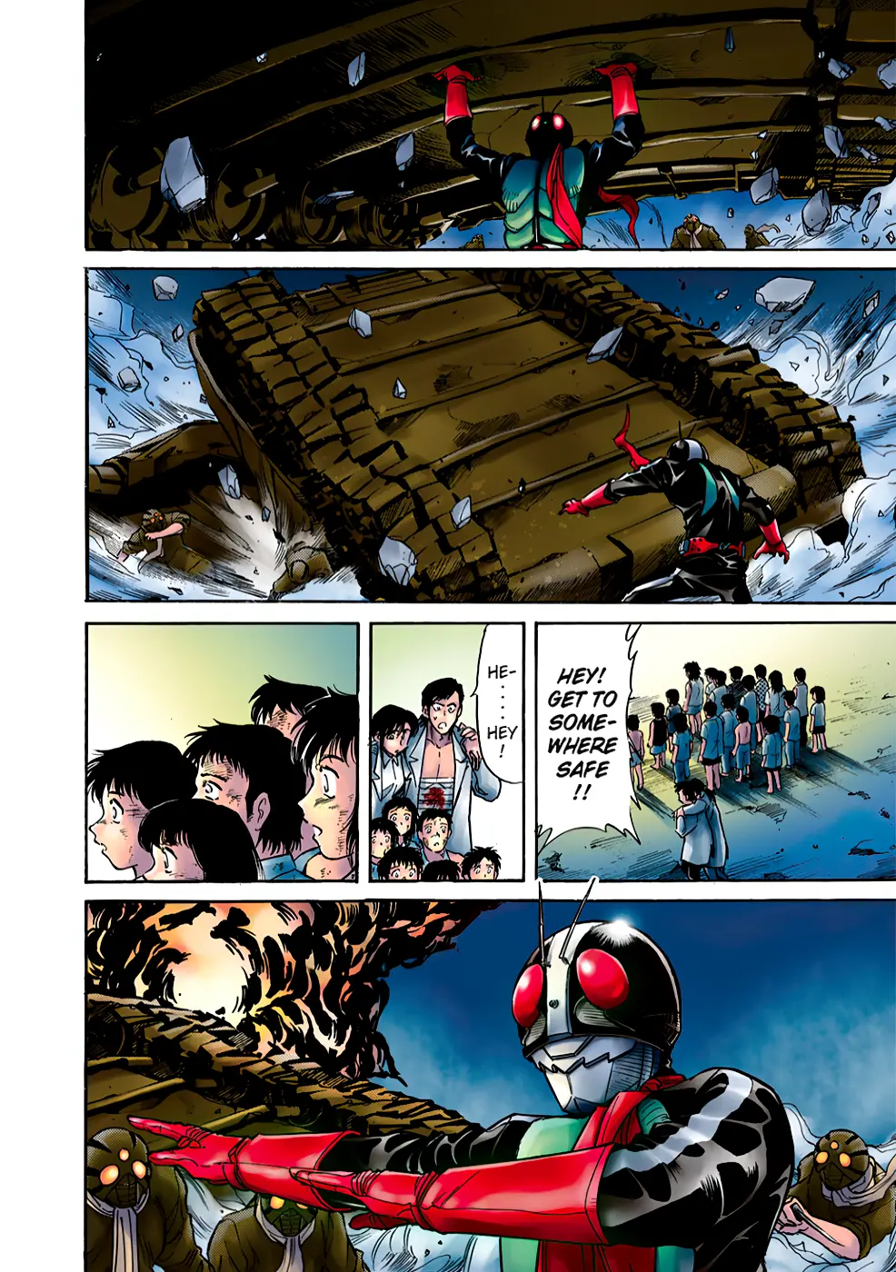 Shin Kamen Rider Spirits (Special Edition)-Color - Vol.4 Chapter 2: One Man Battle