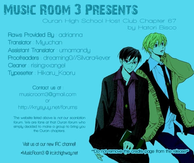 Ouran High School Host Club - Vol.15 Chapter 67