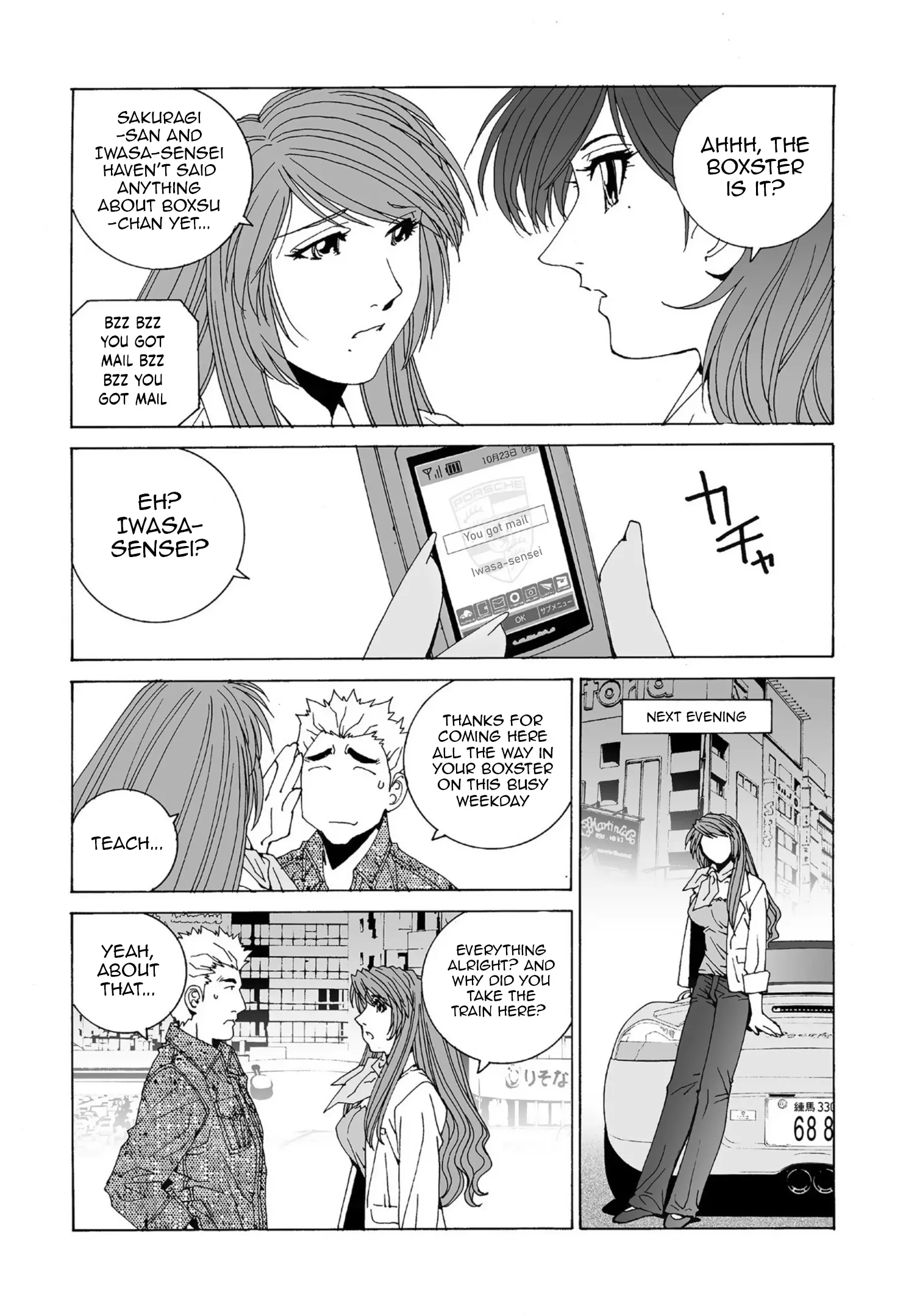 Kanojo No Carrera - Vol.5 Chapter 47: Goodbye, Boxster