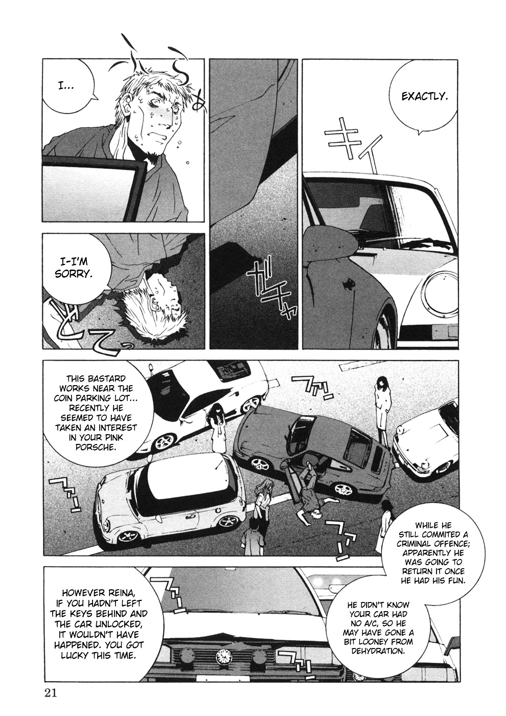 Kanojo No Carrera - Vol.3 Chapter 21 : The Great Traffic Jam Chase!!