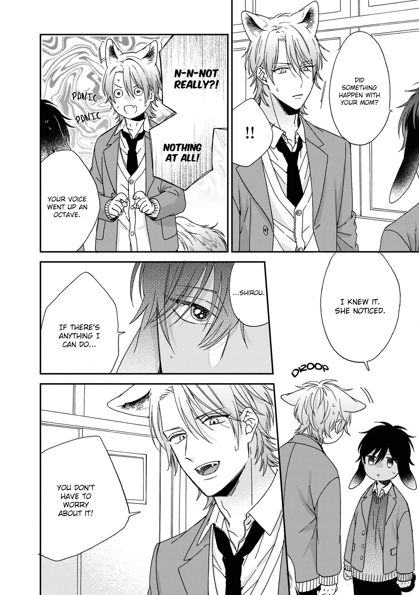 Ookami-Kun Wa Hanasanai - Chapter 3