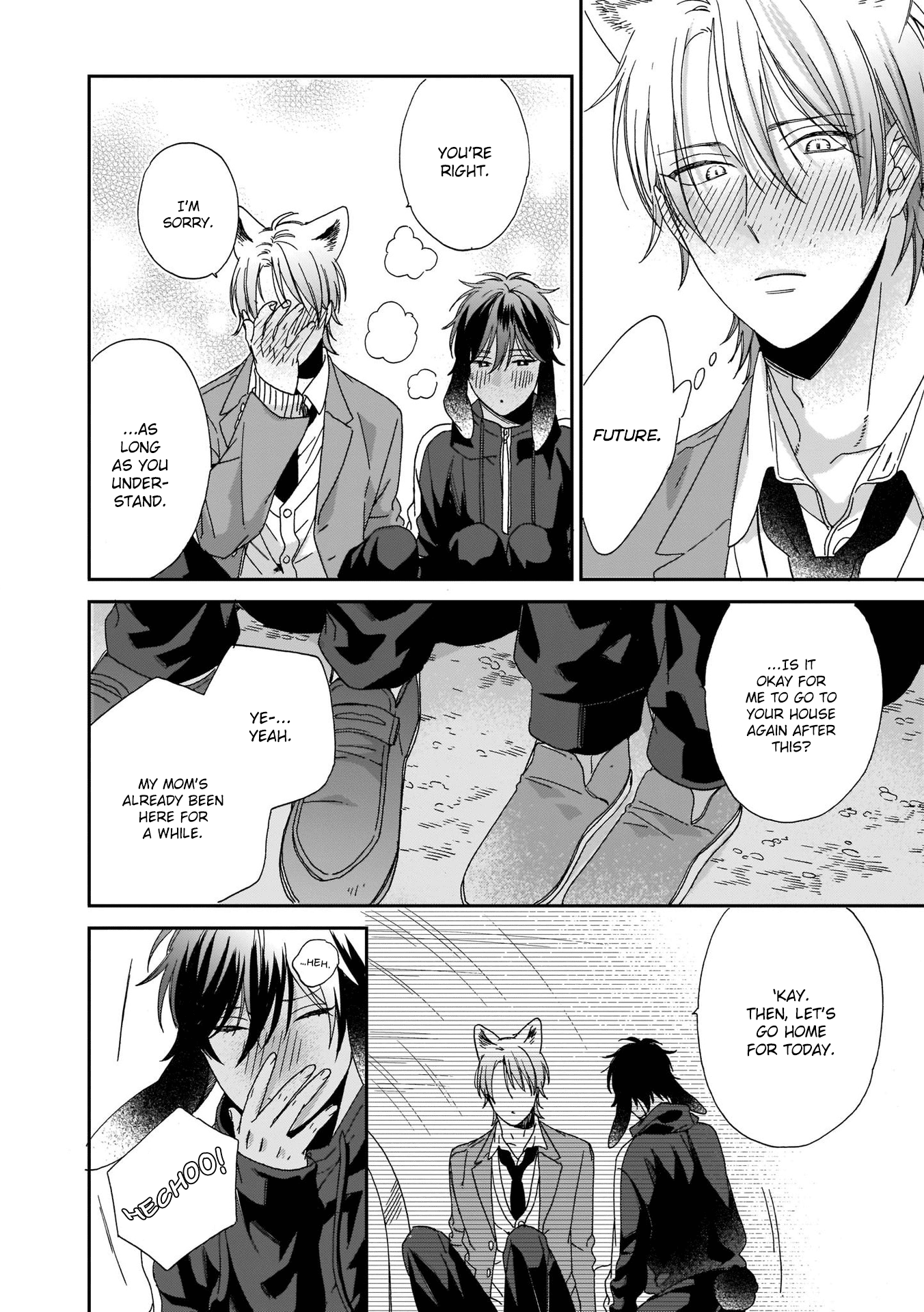 Ookami-Kun Wa Hanasanai - Chapter 3