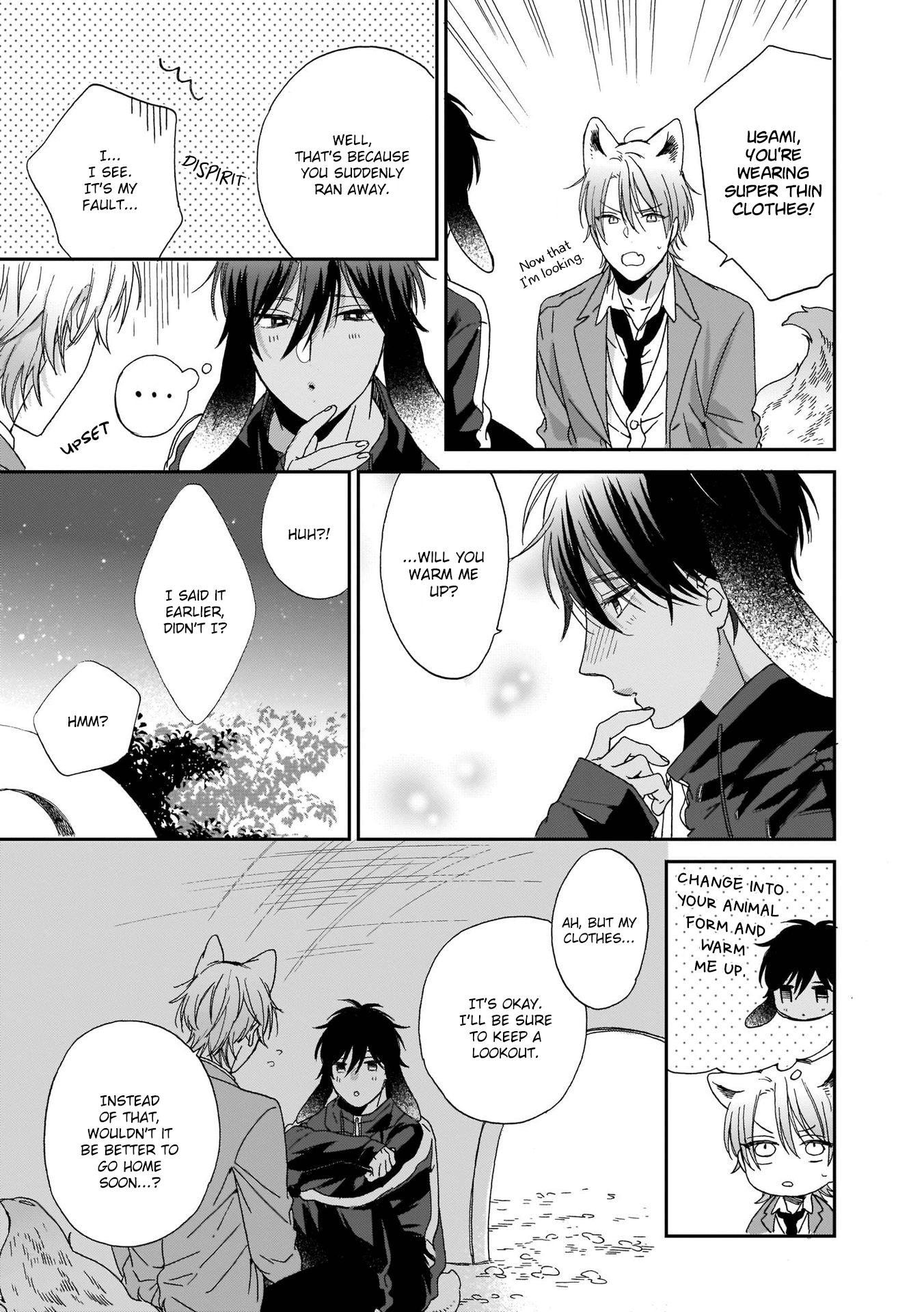 Ookami-Kun Wa Hanasanai - Chapter 3