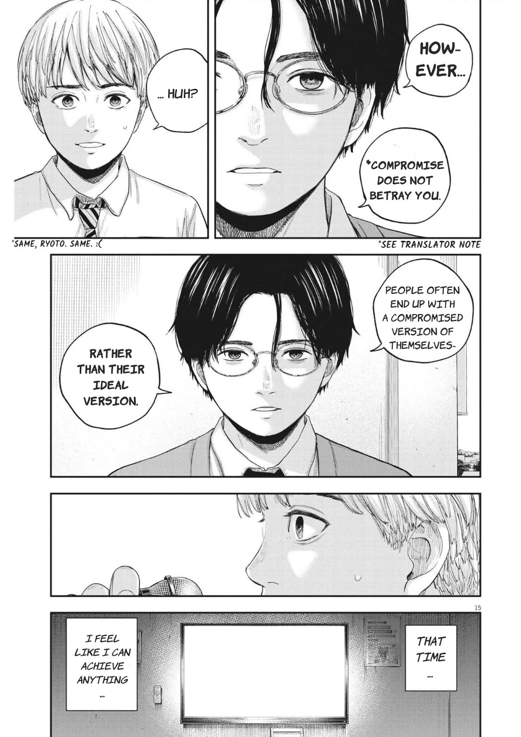 Yumenashi-Sensei No Shinroshidou - Chapter 14: Aspiration: Male Idol Part8