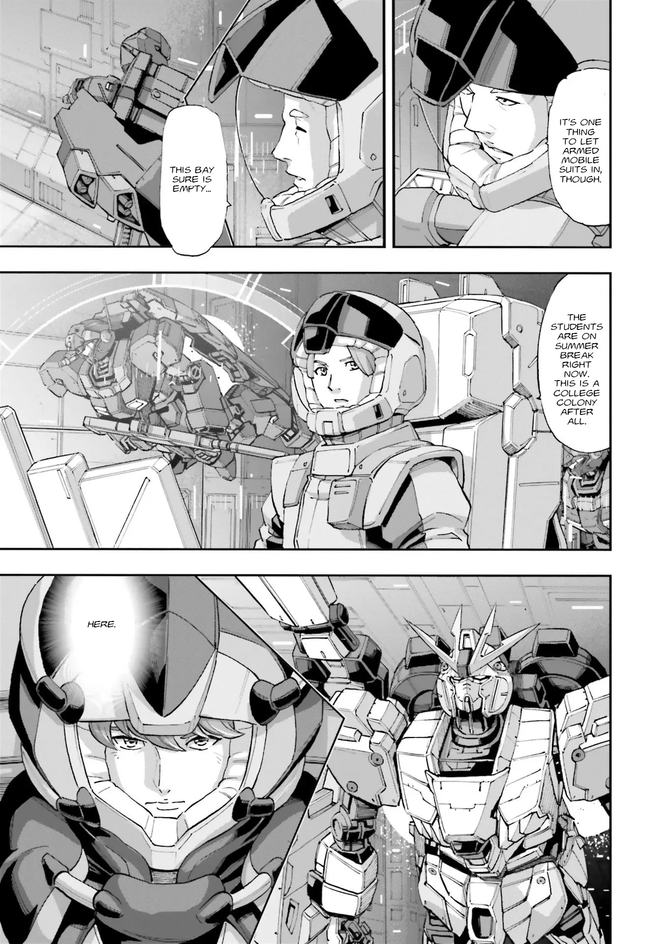 Kidou Senshi Gundam Nt (Narrative) - Vol.4 Chapter 13: College Colony Metis