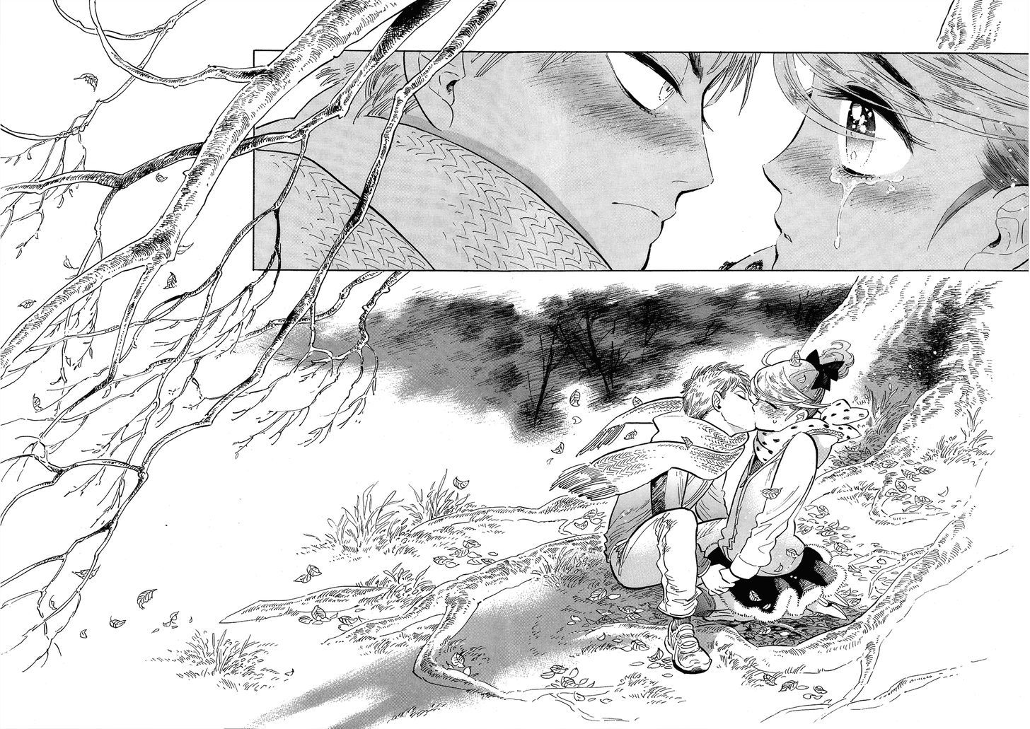 Ran To Haiiro No Sekai - Vol.7 Chapter 45 : A Goodbye Present For You As We Pass On The Road To Spring (Part...