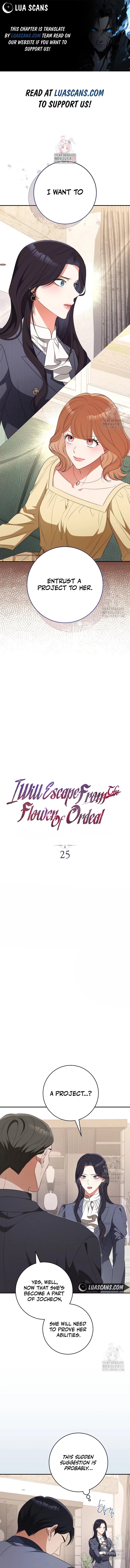 I Will Escape From The Flower Of Ordeals - Chapter 25