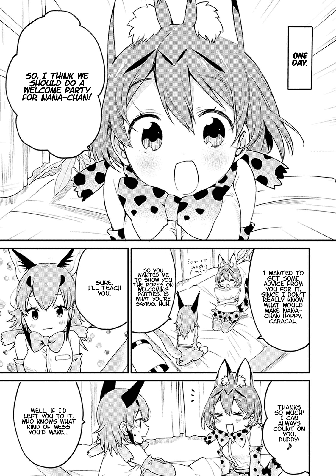 Kemono Friends: Welcome To Japari Park! - Vol.1 Chapter 4