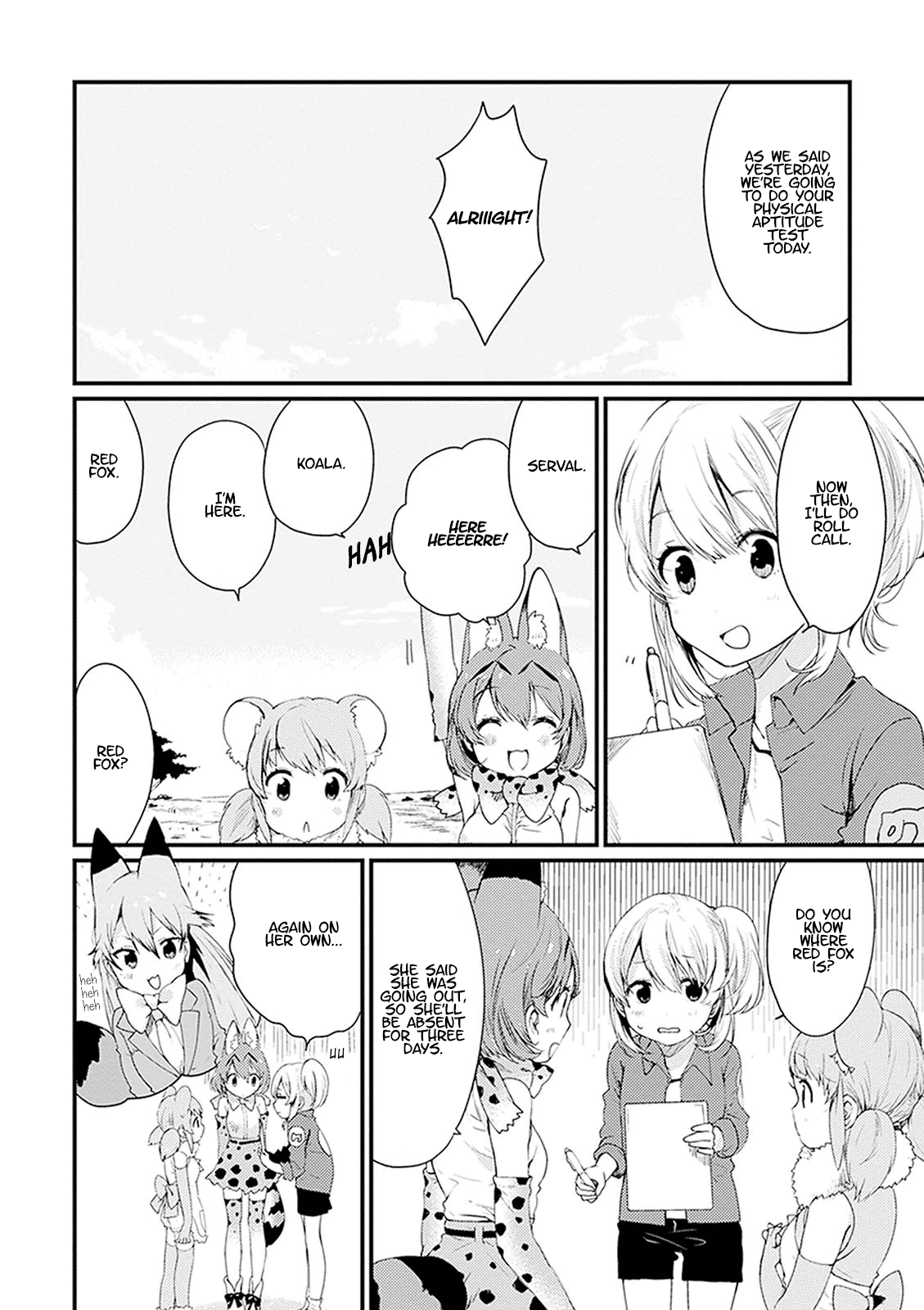 Kemono Friends: Welcome To Japari Park! - Vol.1 Chapter 3