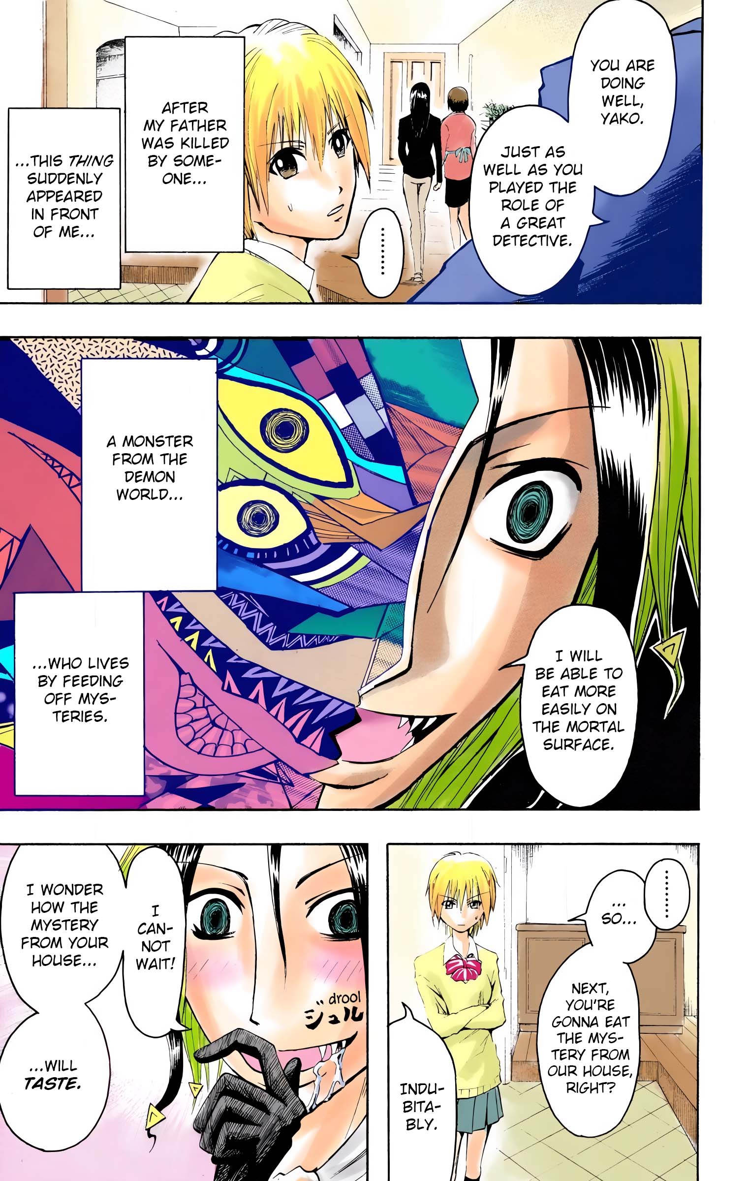 Majin Tantei Nougami Neuro (Official Colored) - Vol.1 Chapter 2: Depression