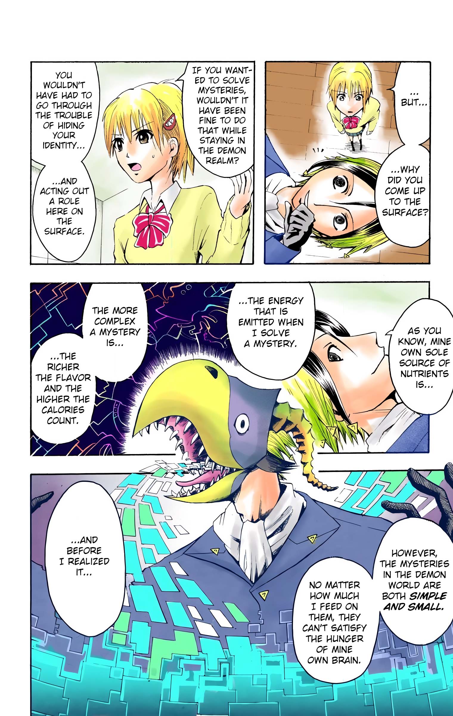 Majin Tantei Nougami Neuro (Official Colored) - Vol.1 Chapter 2: Depression