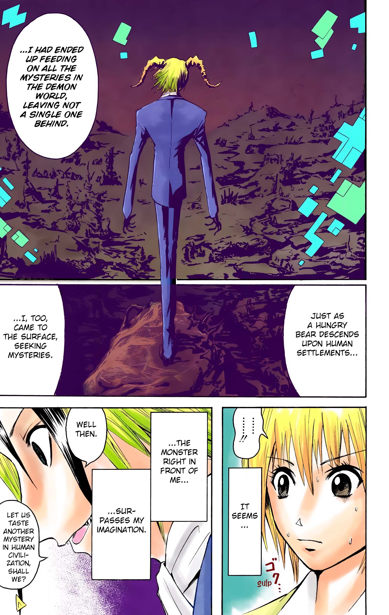 Majin Tantei Nougami Neuro (Official Colored) - Vol.1 Chapter 2: Depression