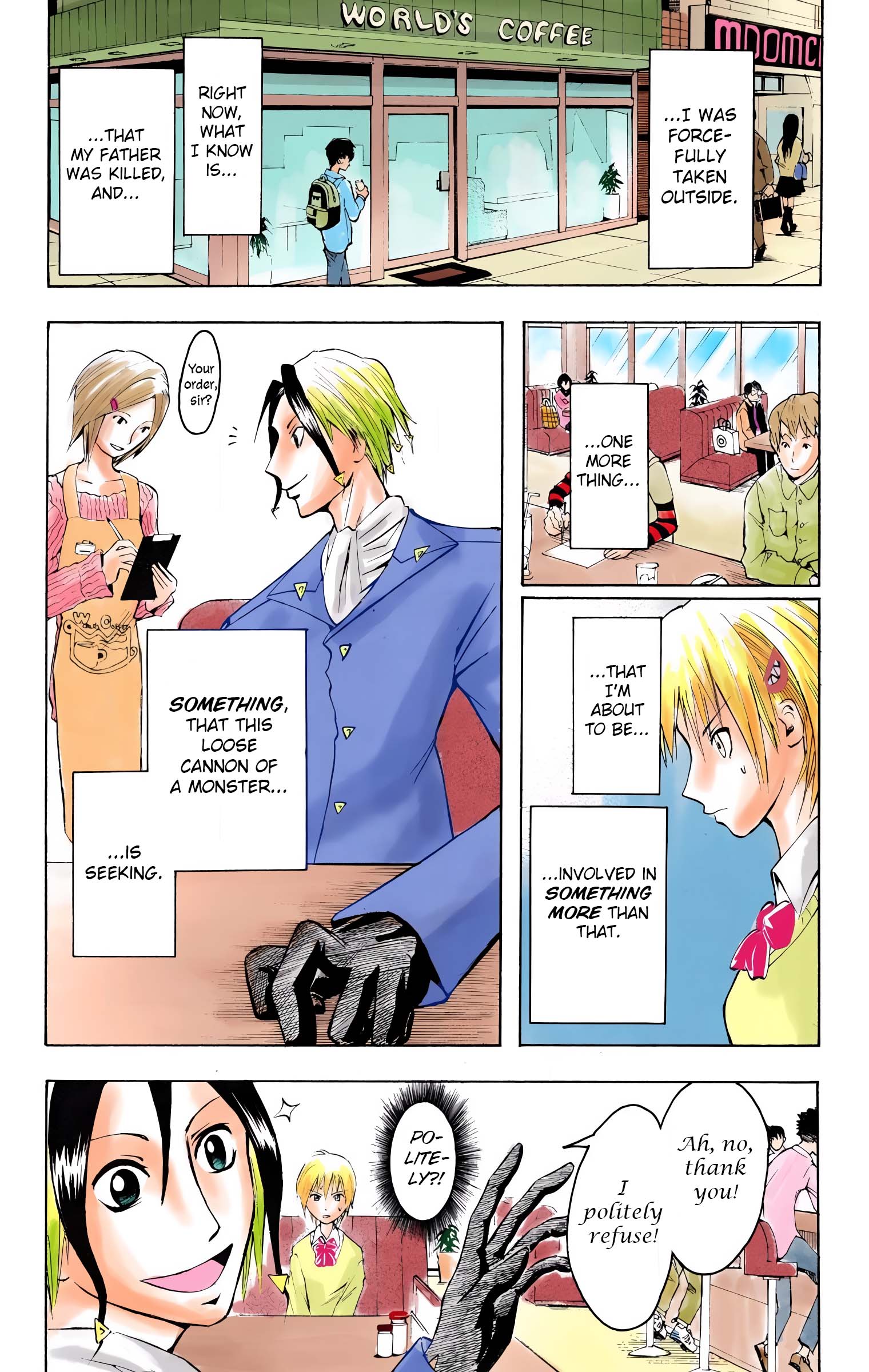 Majin Tantei Nougami Neuro (Official Colored) - Vol.1 Chapter 1: Hand