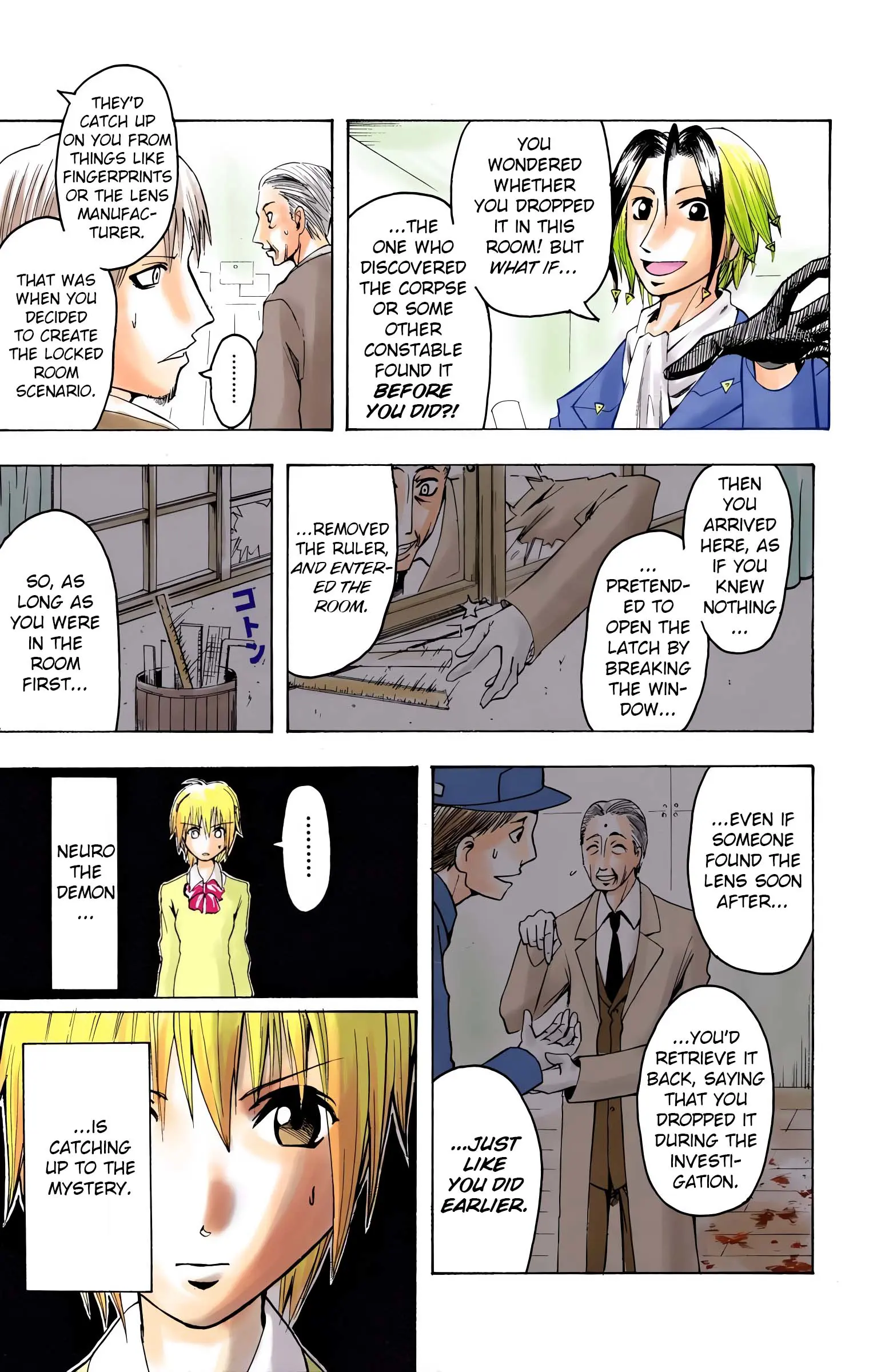 Majin Tantei Nougami Neuro (Official Colored) - Vol.1 Chapter 3: Face