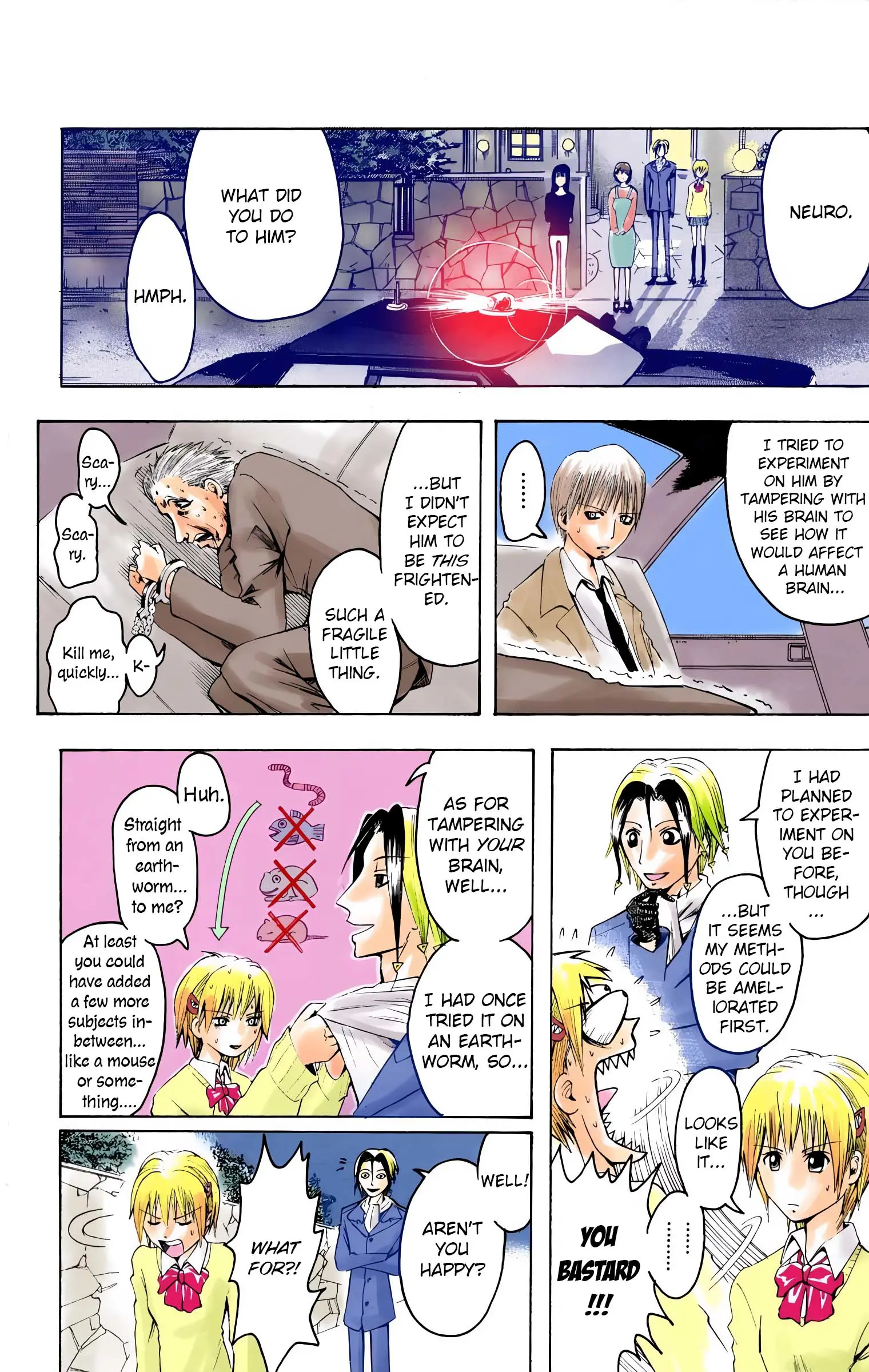 Majin Tantei Nougami Neuro (Official Colored) - Vol.1 Chapter 3: Face