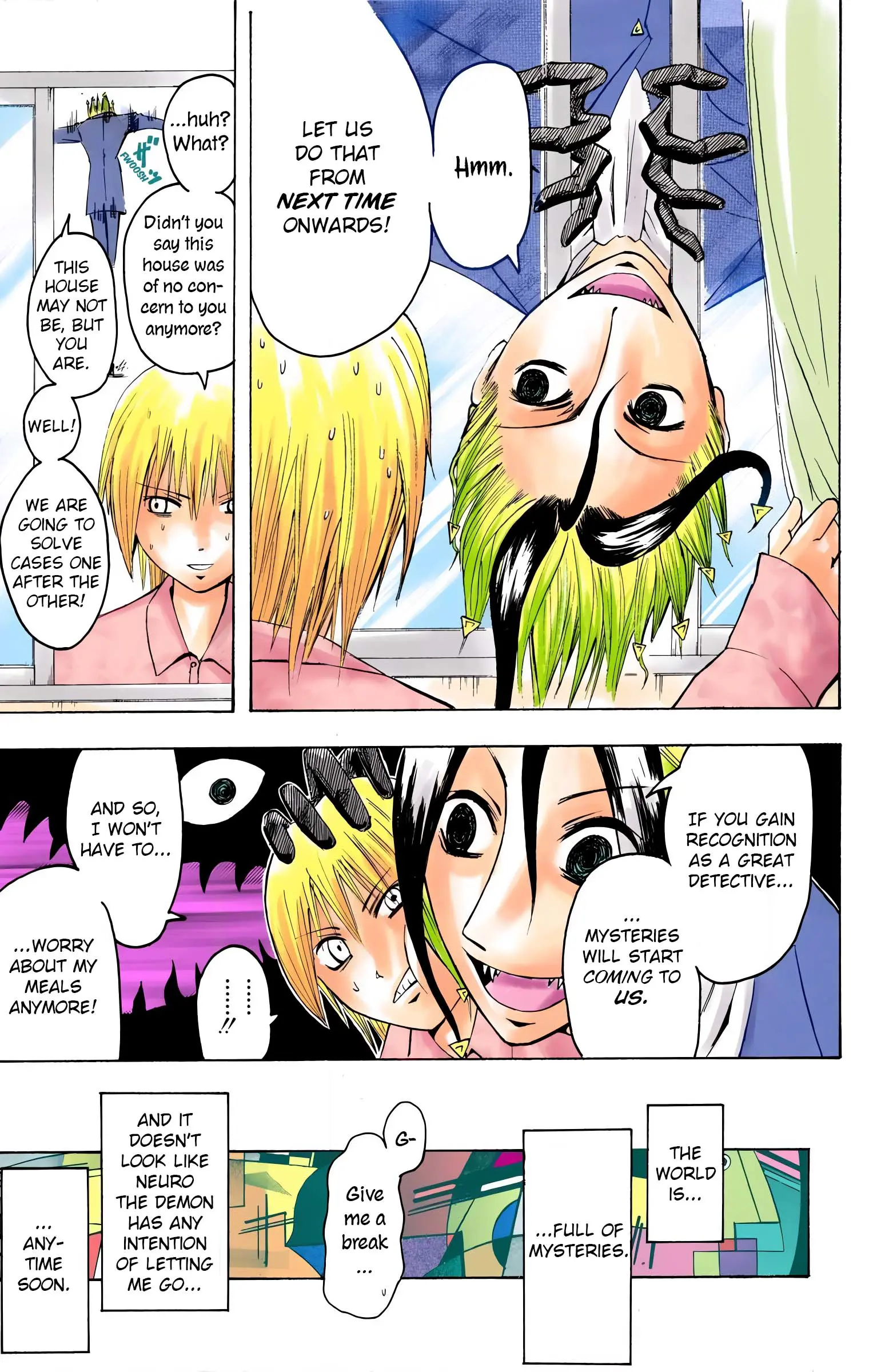 Majin Tantei Nougami Neuro (Official Colored) - Vol.1 Chapter 3: Face