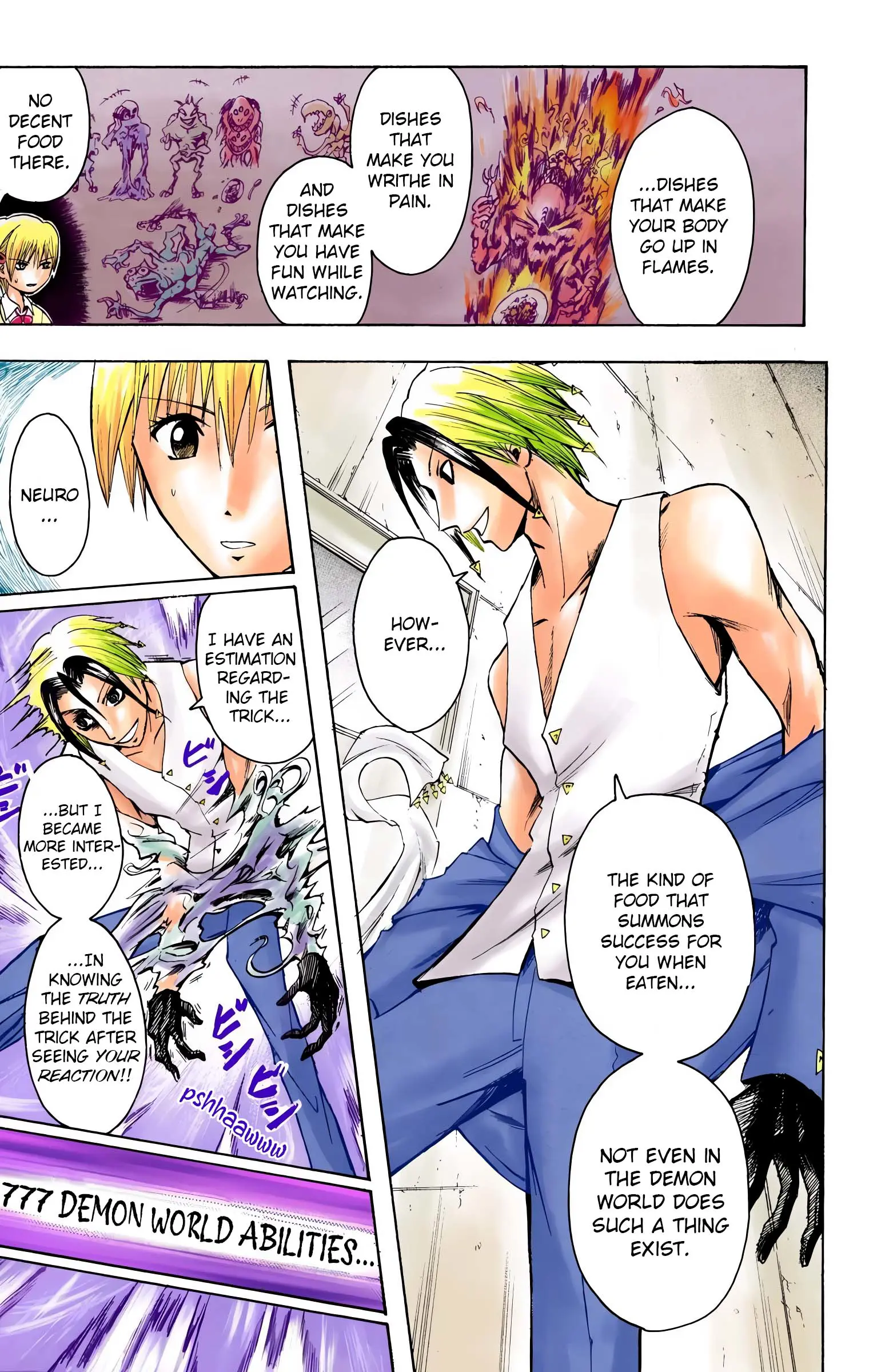 Majin Tantei Nougami Neuro (Official Colored) - Vol.1 Chapter 5: Taste