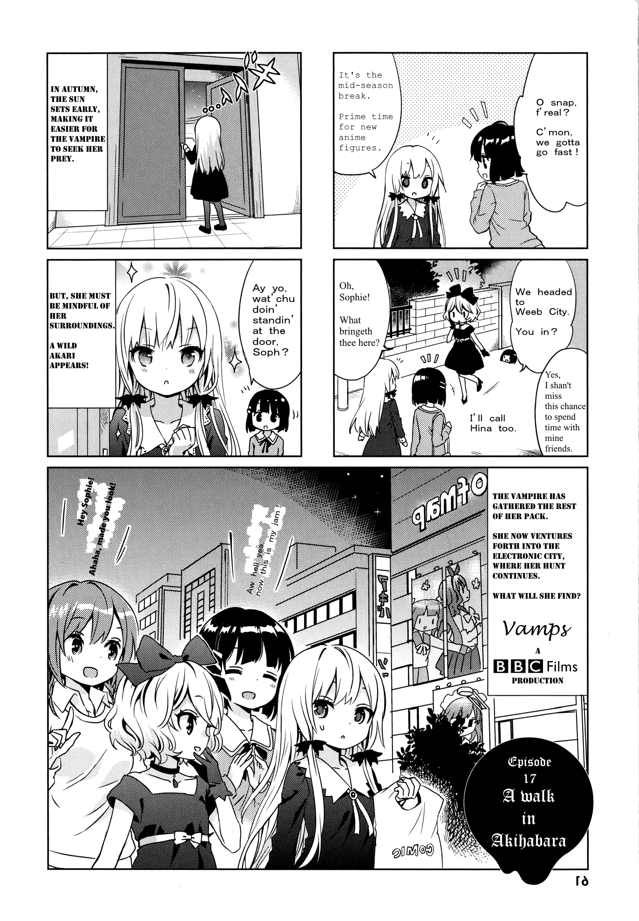 Tonari No Kyuuketsuki-San - Chapter 17: A Walk In The Hood