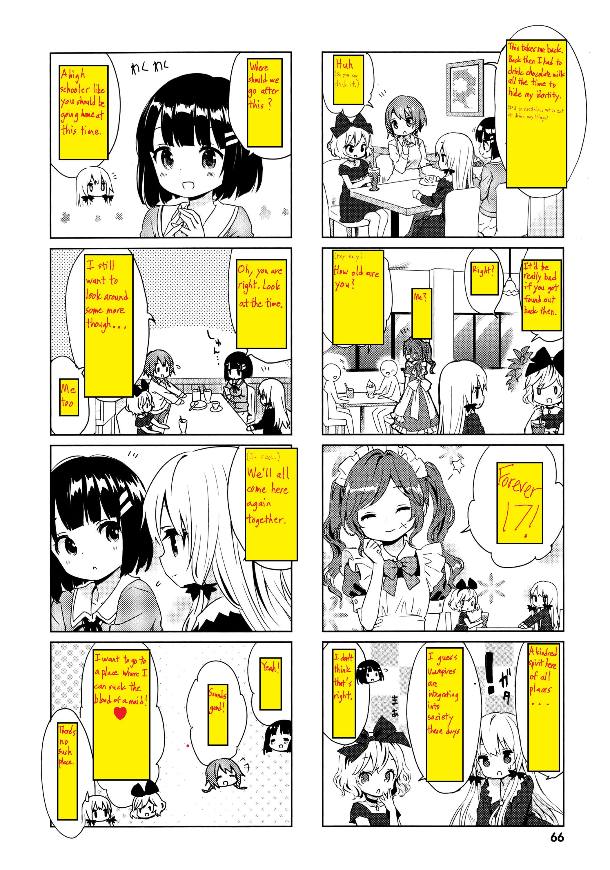 Tonari No Kyuuketsuki-San - Chapter 17: A Walk In The Hood