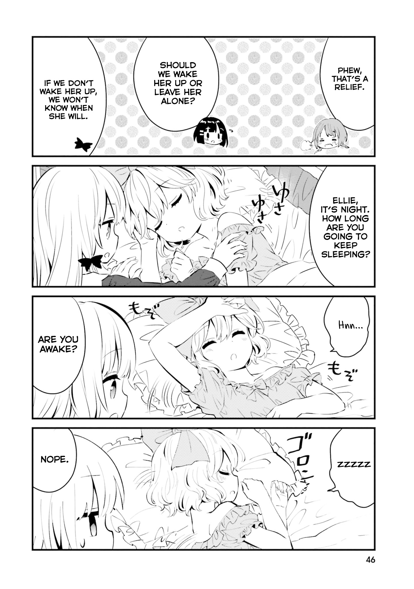 Tonari No Kyuuketsuki-San - Chapter 77: Sleeping Beauty