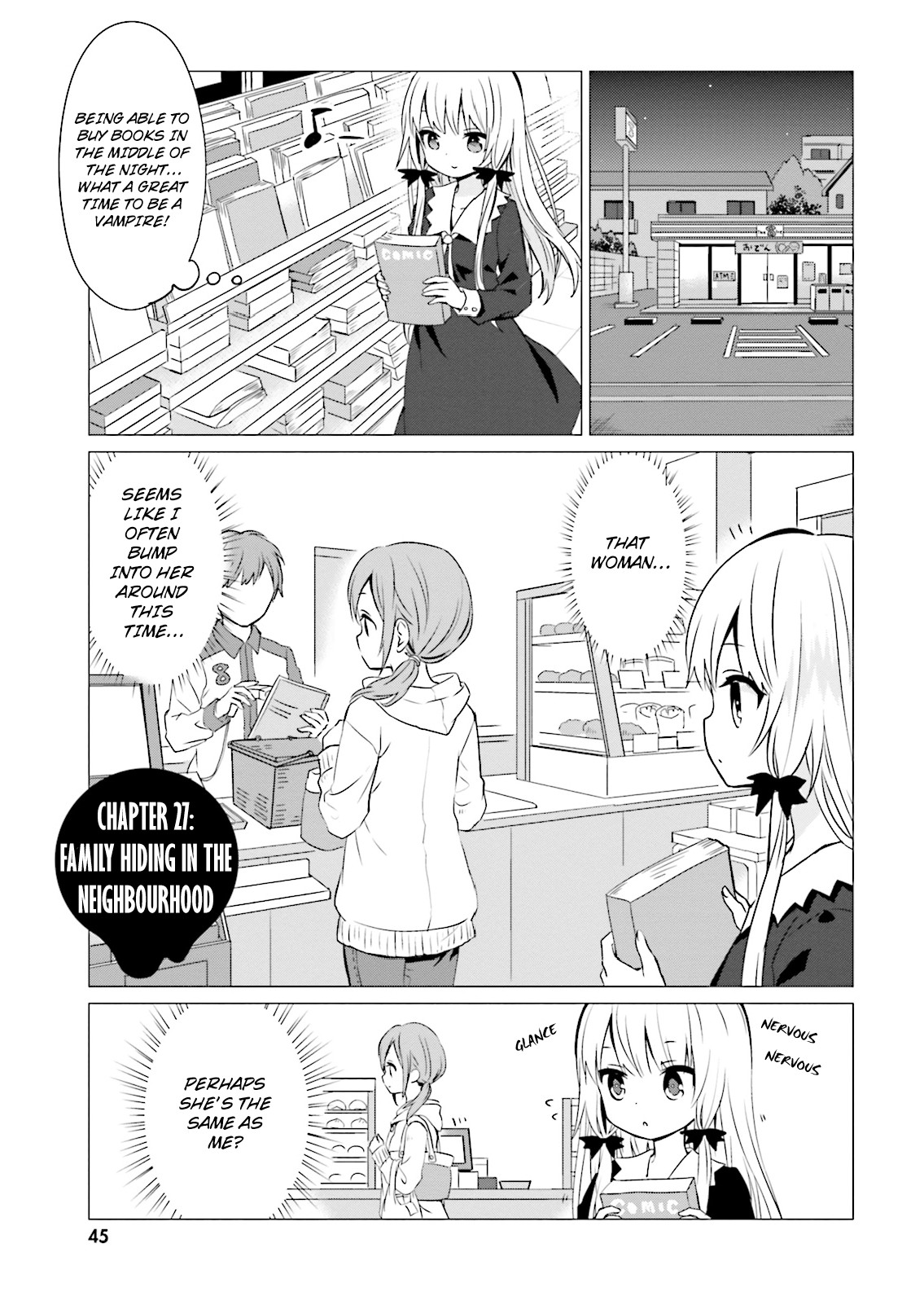 Tonari No Kyuuketsuki-San - Chapter 27: Family Hiding In The Neighbourhood