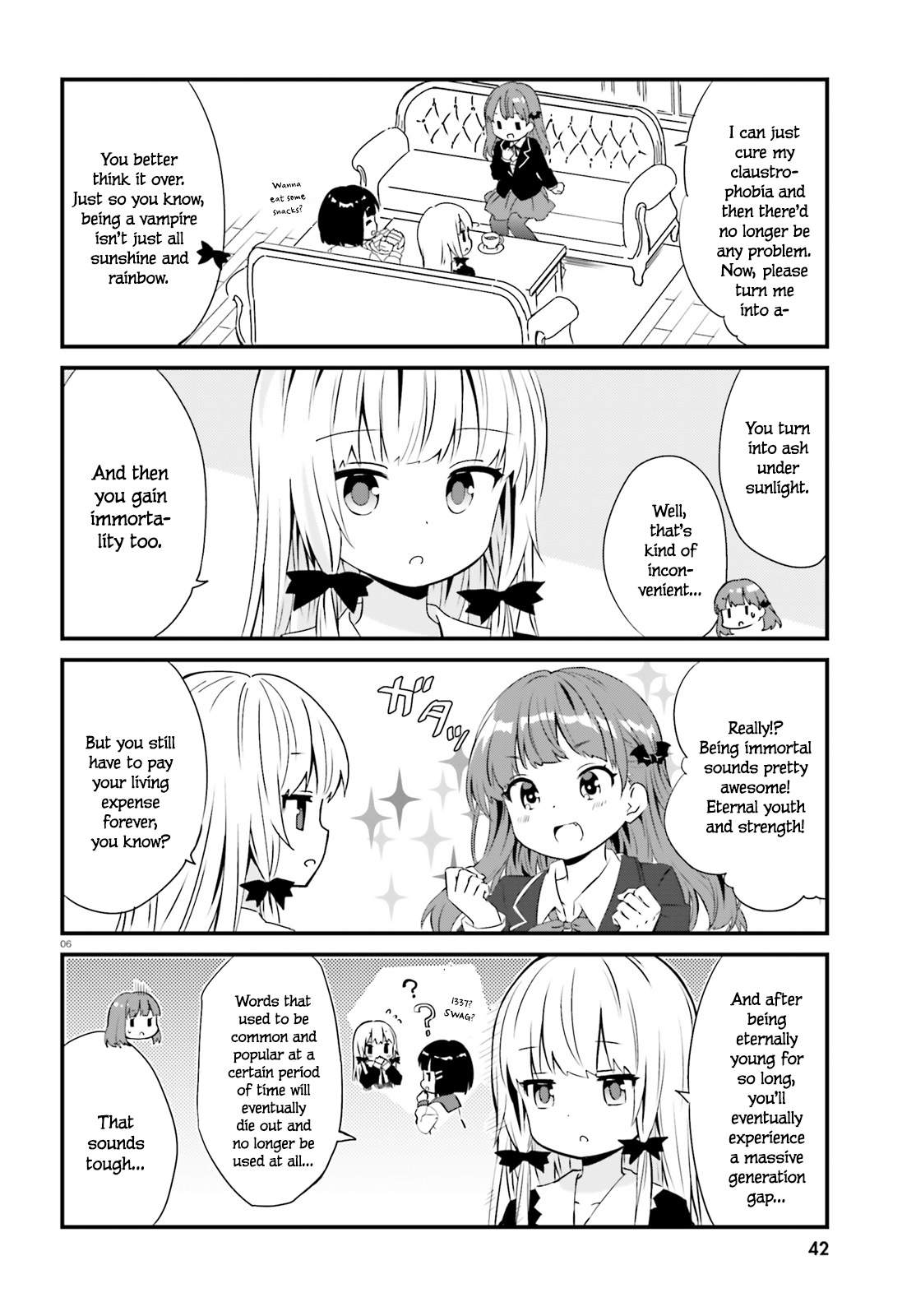 Tonari No Kyuuketsuki-San - Chapter 53: I Want To Become A Vampire!