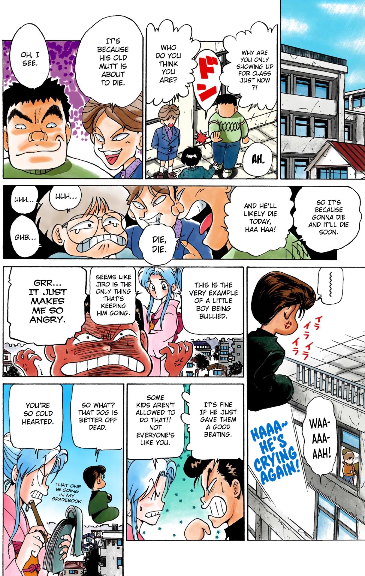 Yu Yu Hakusho - Digital Colored Comics - Vol.1 Chapter 4: The Old Dog And The Boy!!