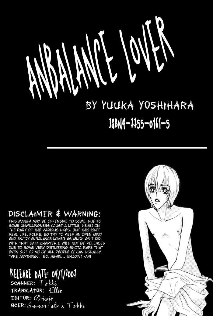 Anbalance Lover - Vol.1 Chapter 1 : Fear: 1 Out Of 100 Billion