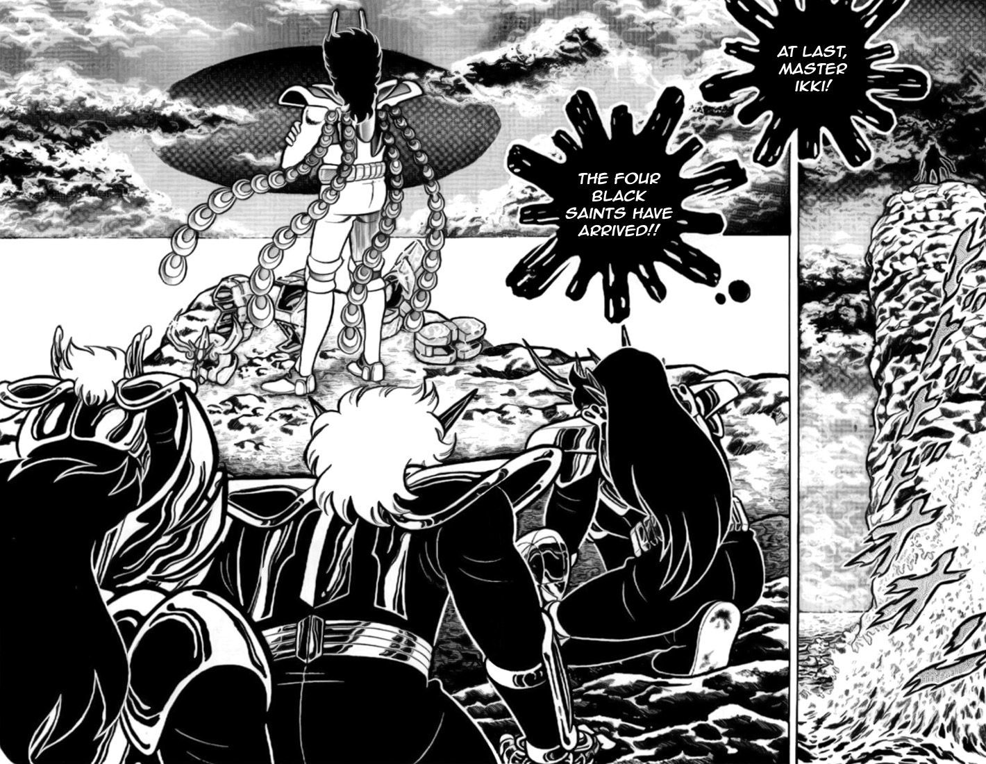 Saint Seiya - Vol.3 Chapter 11 : Enter The Four Black Saints!