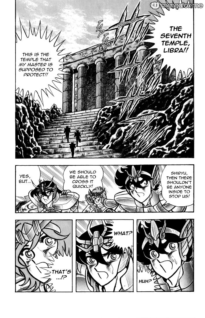 Saint Seiya - Vol.10 Chapter 36 : The Secret Of The Libra Cloth