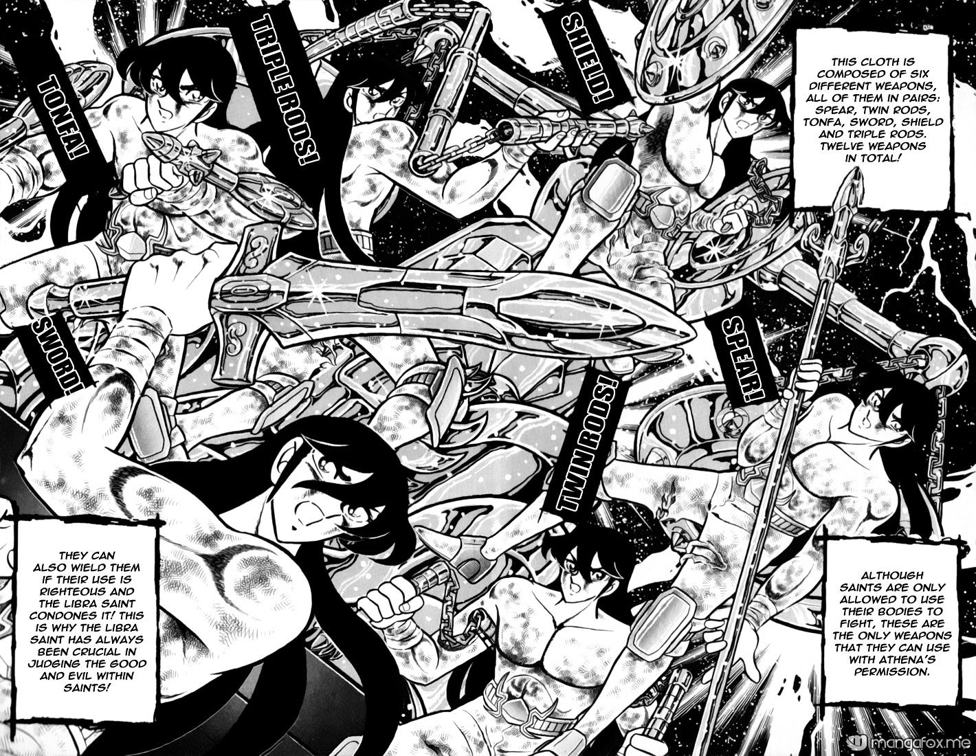 Saint Seiya - Vol.10 Chapter 36 : The Secret Of The Libra Cloth