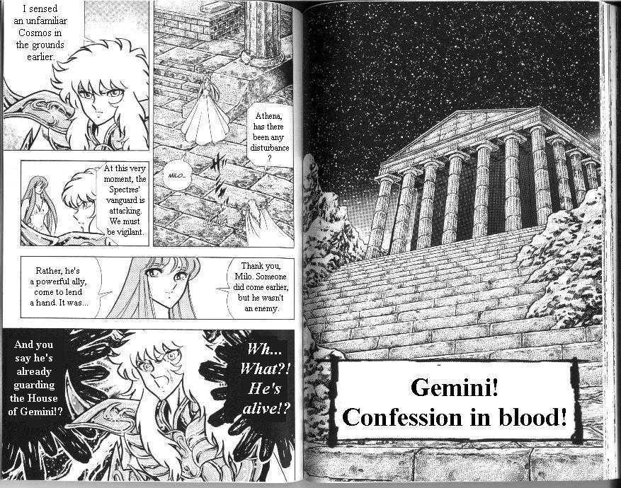 Saint Seiya - Vol.19 Chapter 4 : Gemini! Confession In Blood