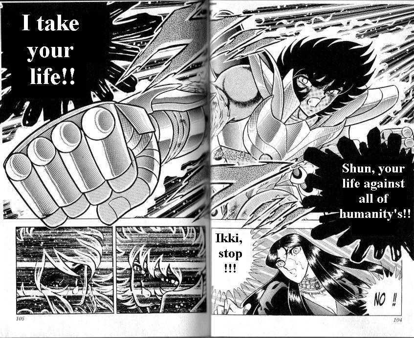 Saint Seiya - Vol.25 Chapter 94 : Ikki, Attack Of Lamentations