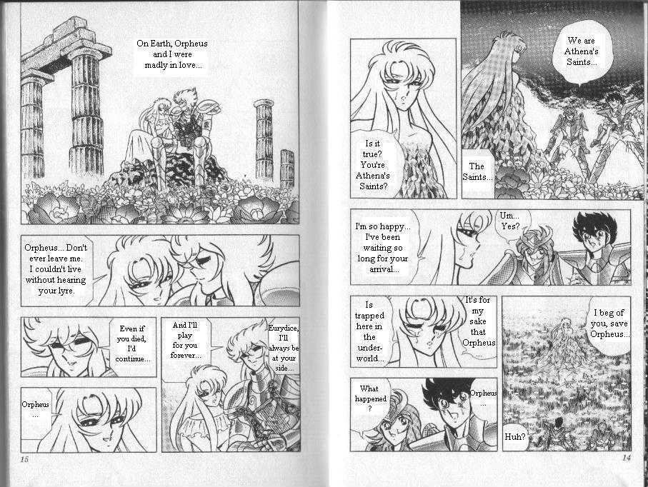 Saint Seiya - Vol.24 Chapter 88 : Orpheus,Tragic Requiem