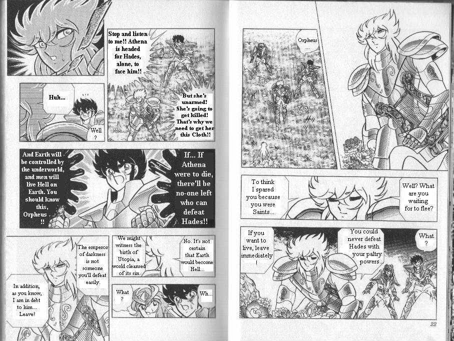 Saint Seiya - Vol.24 Chapter 88 : Orpheus,Tragic Requiem