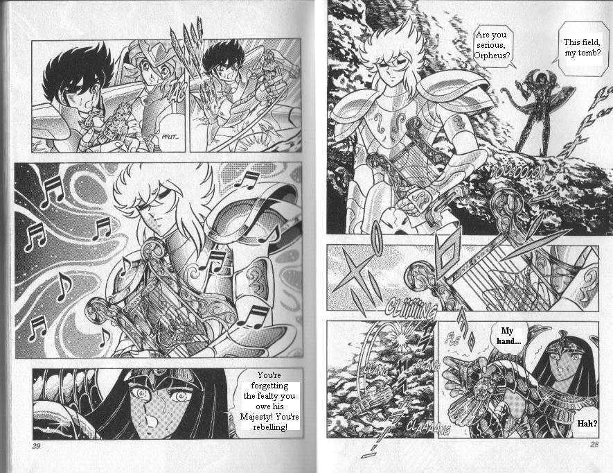 Saint Seiya - Vol.24 Chapter 88 : Orpheus,Tragic Requiem