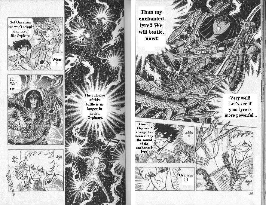 Saint Seiya - Vol.24 Chapter 88 : Orpheus,Tragic Requiem