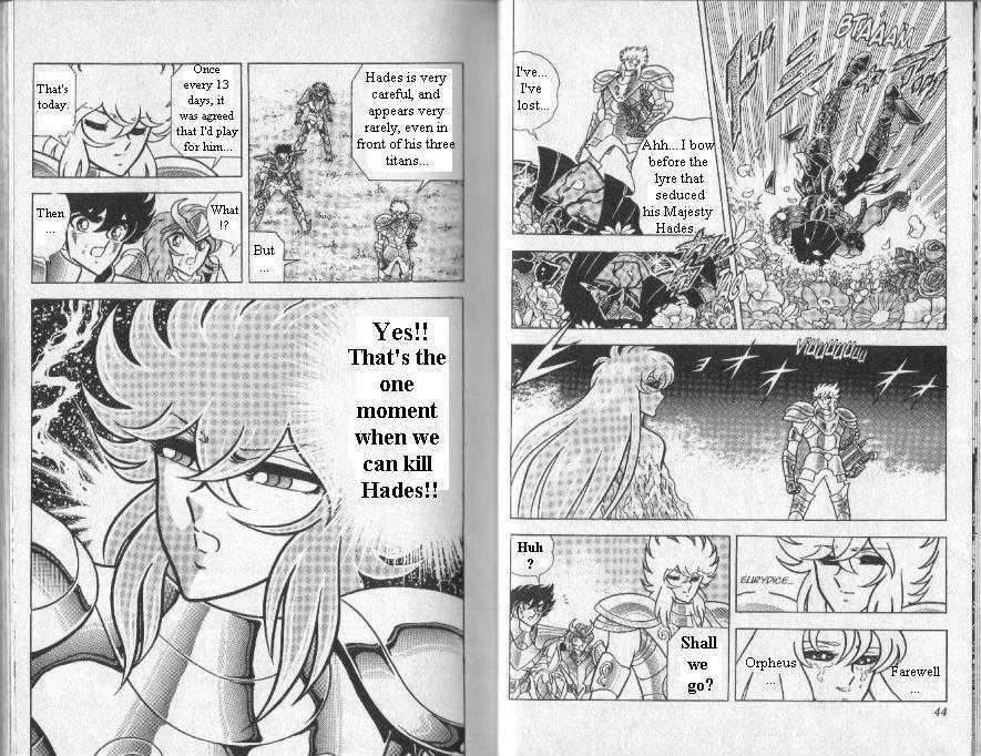 Saint Seiya - Vol.24 Chapter 88 : Orpheus,Tragic Requiem