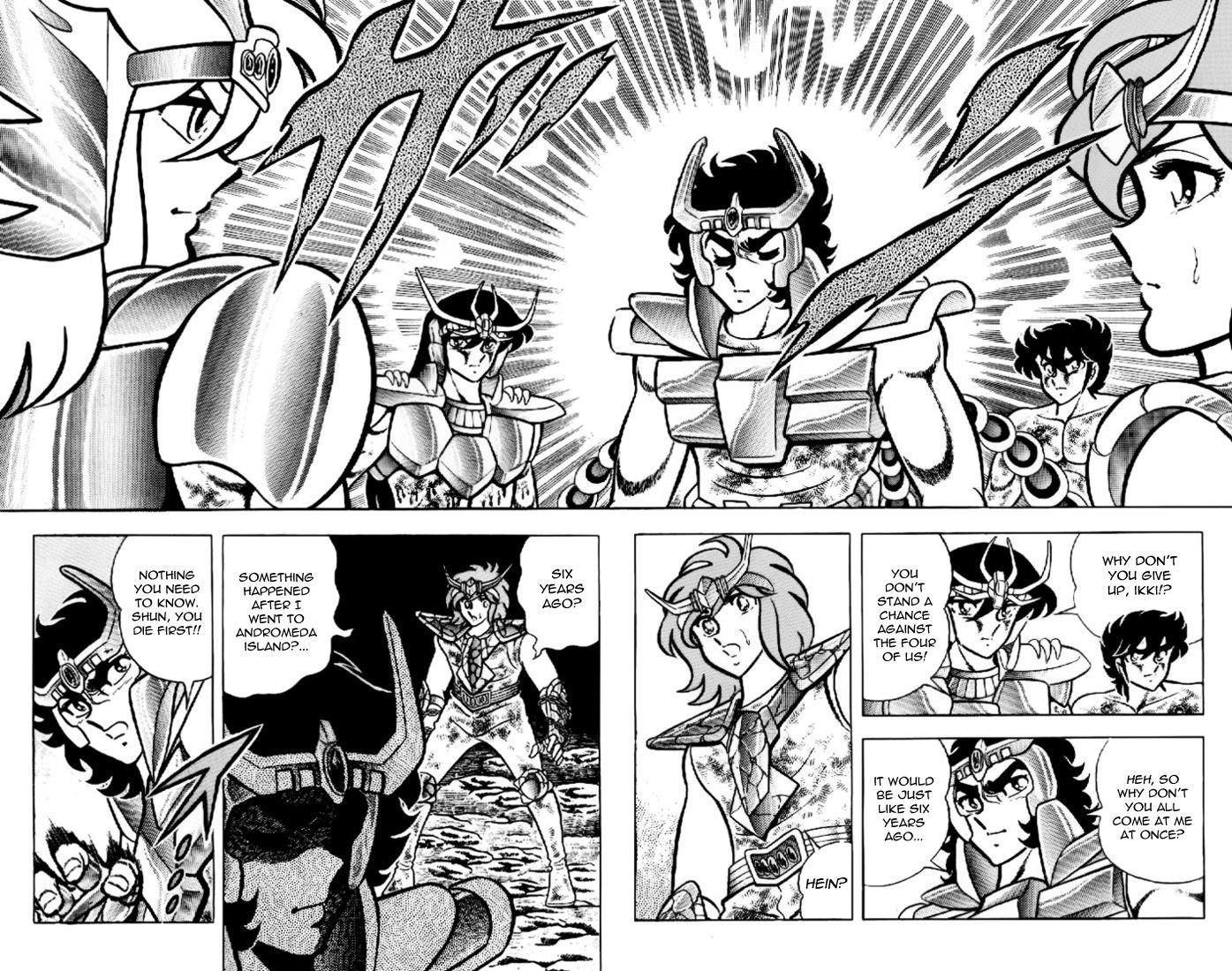 Saint Seiya - Vol.4 Chapter 17 : Memories Of Hate