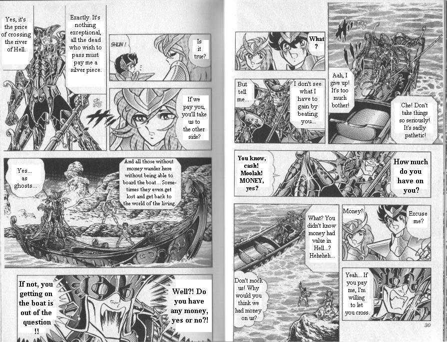 Saint Seiya - Vol.23 Chapter 84 : Cross The River Acheron