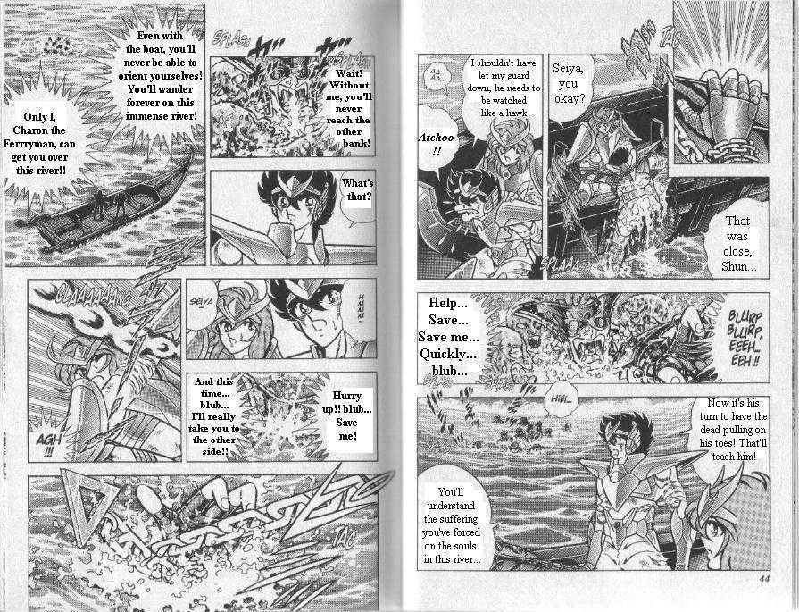 Saint Seiya - Vol.23 Chapter 84 : Cross The River Acheron