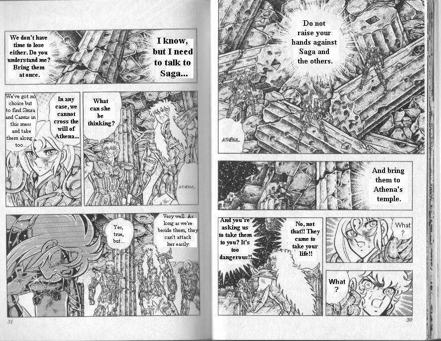 Saint Seiya - Vol.22 Chapter 79 : Athena! Ready To Die!