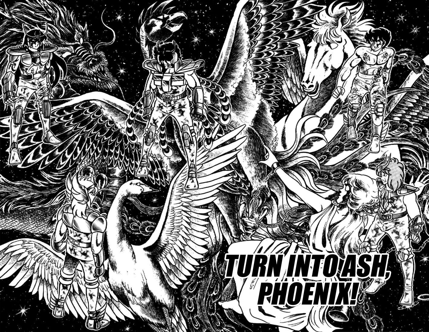 Saint Seiya - Vol.5 Chapter 19 : Turn Into Ash, Phoenix!