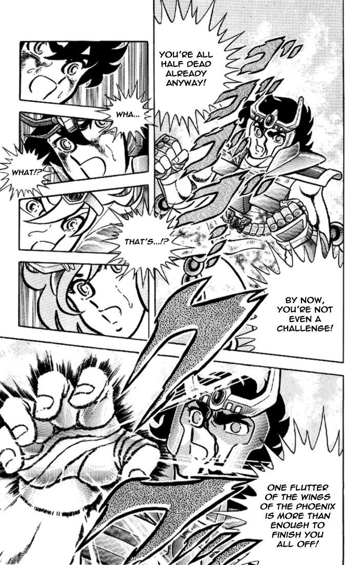 Saint Seiya - Vol.5 Chapter 19 : Turn Into Ash, Phoenix!