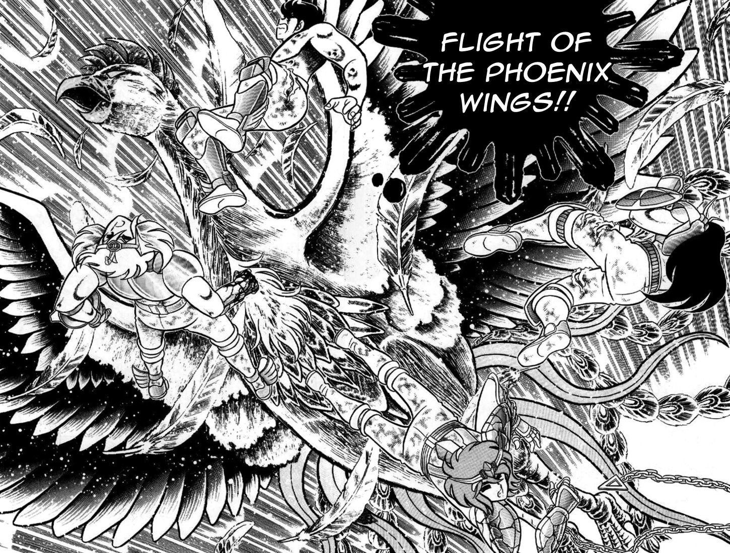 Saint Seiya - Vol.5 Chapter 19 : Turn Into Ash, Phoenix!