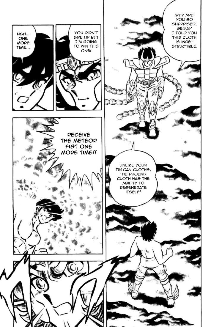 Saint Seiya - Vol.5 Chapter 19 : Turn Into Ash, Phoenix!