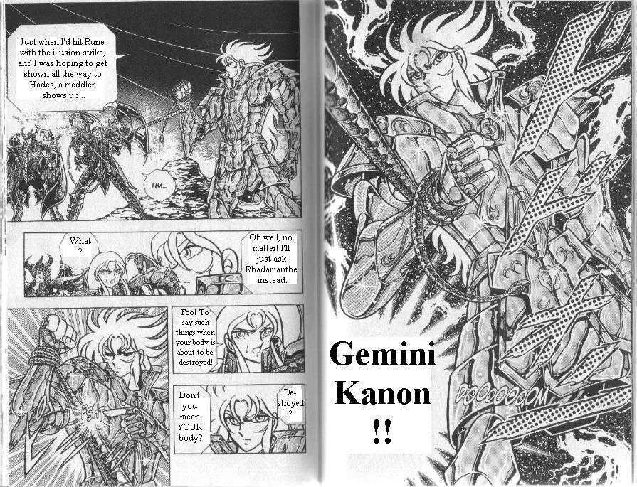 Saint Seiya - Vol.23 Chapter 86 : Kanon In The Van