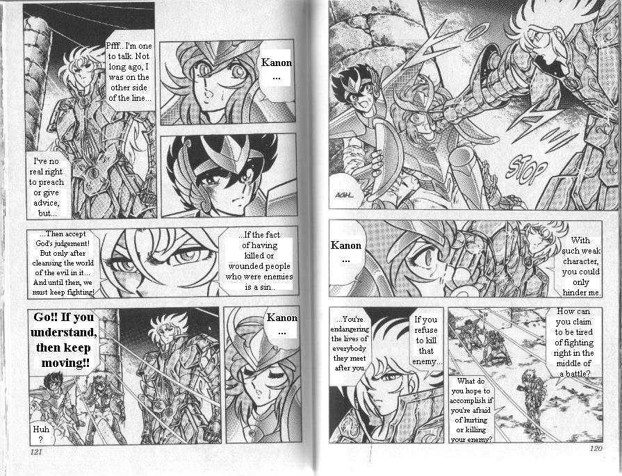 Saint Seiya - Vol.23 Chapter 86 : Kanon In The Van