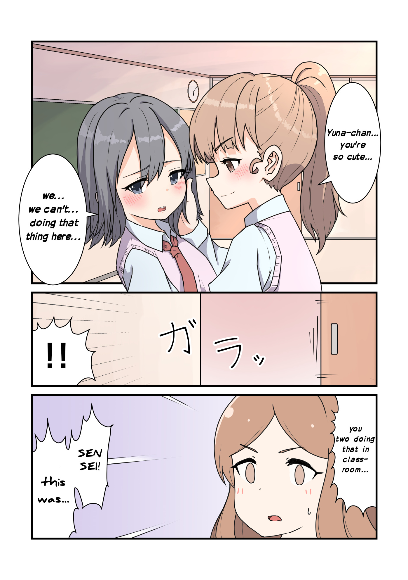 Heiwa Na Yuri Manga Series - Chapter 2: Got Found Out By Teacher But It's Turn Out To Be All Okay