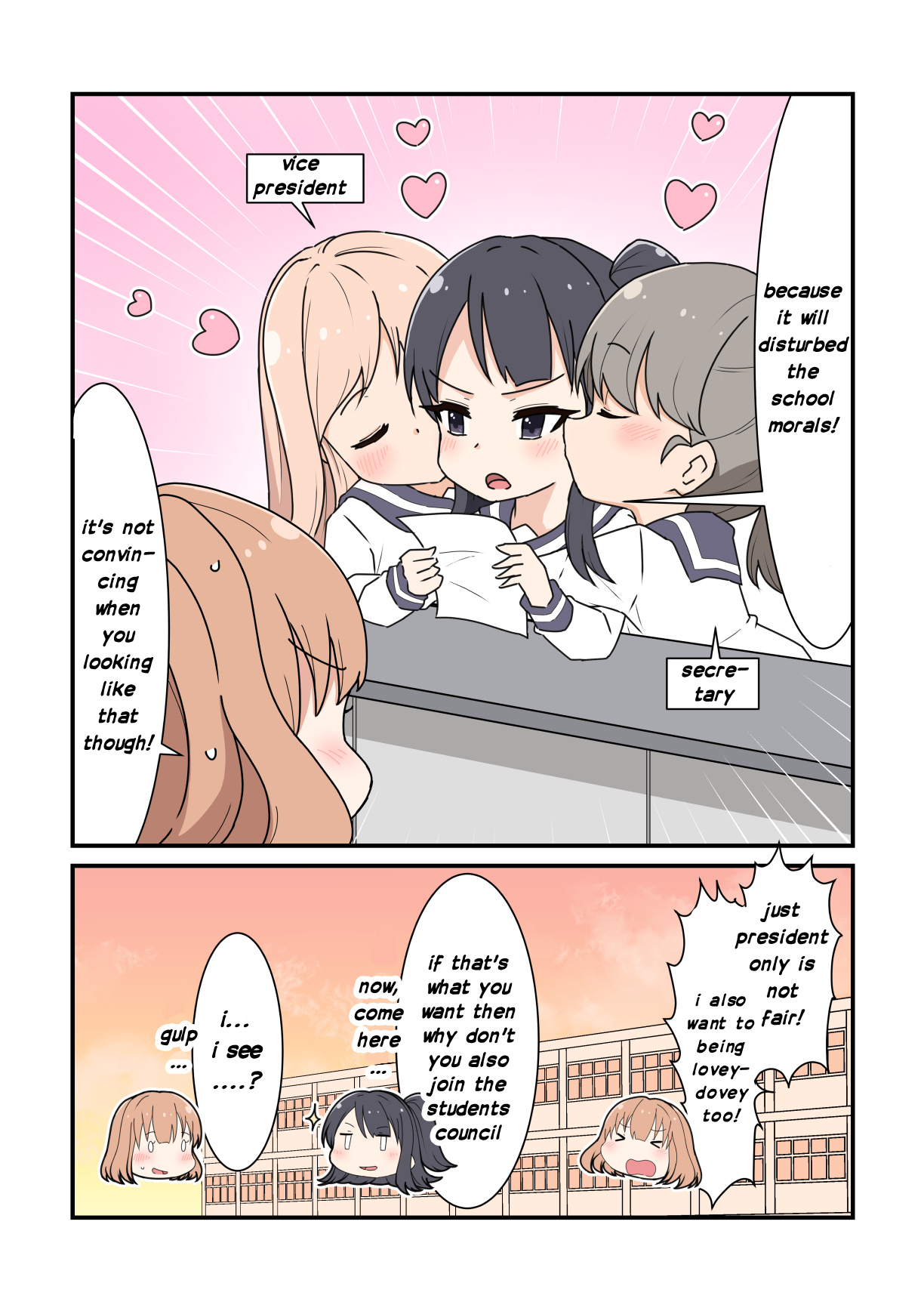 Heiwa Na Yuri Manga Series - Chapter 4: A Story Of Wanting To Establish Yuri Club